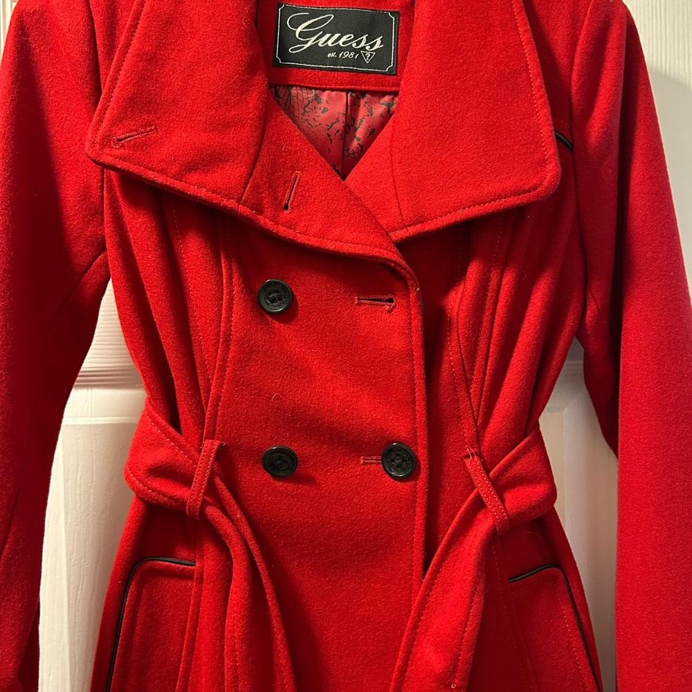 Guess Womens Peacoat